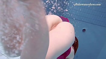 Sexiest tight petite teen swims freely underwater Sexiest tight petite teen swims freely underwater