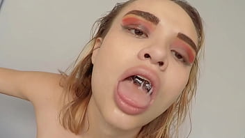 Gorgeous beauty has a big cock thrusted deep into her mouth Gorgeous beauty has a big cock thrusted deep into her mouth