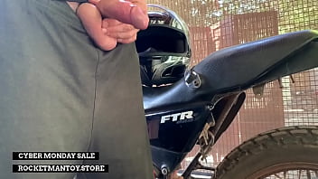 Automatic robot blowjob machine allows man in lockdown to have sex with old japanese bike Automatic robot blowjob machine allows man in lockdown to have sex with old japanese bike