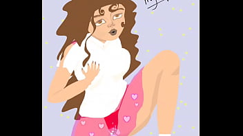 Undressing my drawn girl