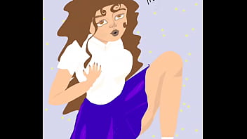 Undressing my drawn girl