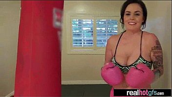 Teen real hot gf roxii blair on cam in hard sex action movie 28