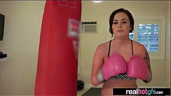 Teen real hot gf roxii blair on cam in hard sex action movie 28