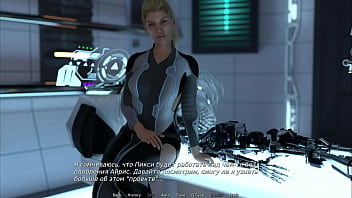 Teases with her boobs