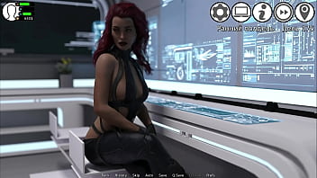 Teases with her boobs