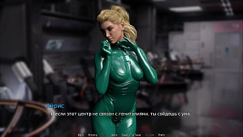 Teases with her boobs