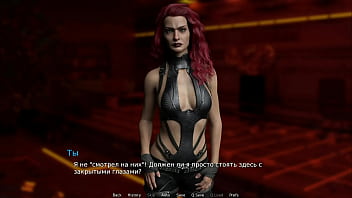 Teases with her boobs