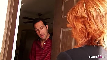 Old bbw woman tricked to cheating sex by big dick neighbour Old bbw woman tricked to cheating sex by big dick neighbour