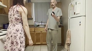 Step dad catches step daughter out late drinking he wont tell step mom if she lets him fuck both her holes Step dad catches step daughter out late drinking he wont tell step mom if she lets him fuck both her holes