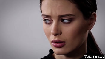 Busty stepsister is done with her ahole stepbro and wants to know what she needs to do get her freedom petite brunette deepthroats his cock