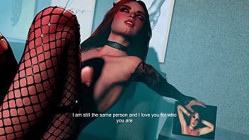 Slim honey girlfriend become a demon of lust and sucked her partner dry