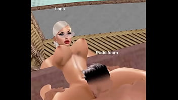 Lana ama por detrás