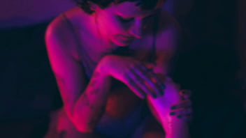 Sexy bia with feet restraint to tickle and worship