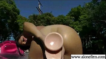 Missy maze alone sexy teen girl fill her pussy with sex stuffs video 22