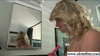 Naughty girl insert in her pussy all kinf of stuffs video 23