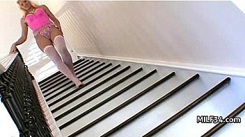 Horny big tit milf slut fucks her bf's