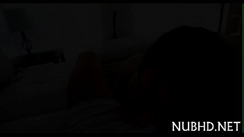 Girl with small tits rides roughly