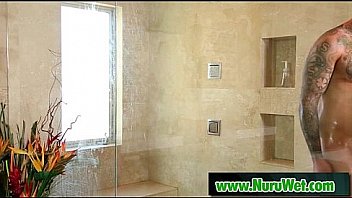 Hot japanesse gives nuru massage 13