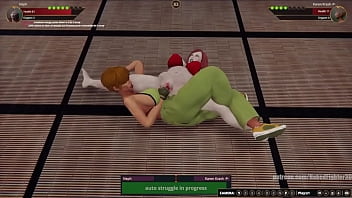 Neph vs karen nf3d female kinky combat competition