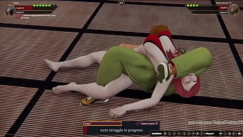 Neph vs karen nf3d female kinky combat competition