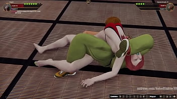 Neph vs karen nf3d female kinky combat competition