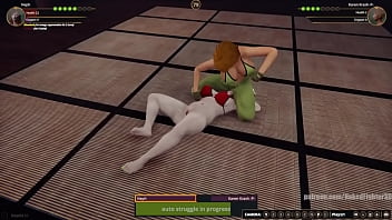 Neph vs karen nf3d female kinky combat competition