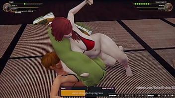 Neph vs karen nf3d female kinky combat competition