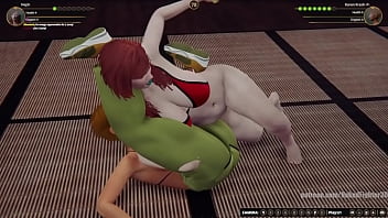 Neph vs karen nf3d female kinky combat competition