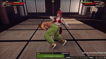 Neph vs karen nf3d female kinky combat competition