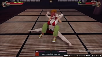 Neph vs karen nf3d female kinky combat competition