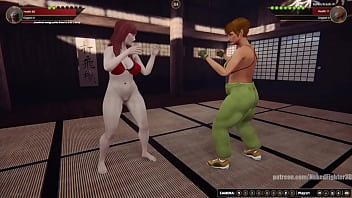 Neph vs karen nf3d female kinky combat competition