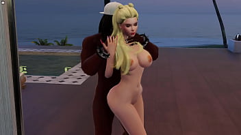 3dxchat bbc destroys hot blonde's ass