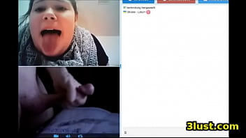 Random cam2 ukrainian girl wants cum on her tongue