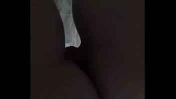 Teen plays in shower fingering ass