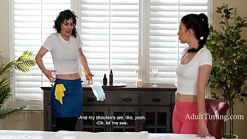 Housekeeper's hush a secret massaged rush