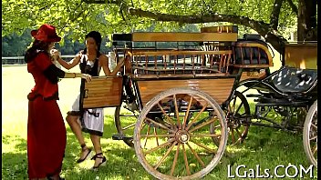 Raunchy Lesbian Girls Relax thumbnail