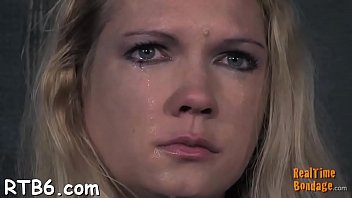 Useless floozy is playing her clits