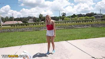 Bangbros blonde hottie cooper fucked by stranger in van