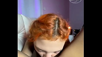 Hot girl licks pussy rubbing tongue slowly in pov delicious