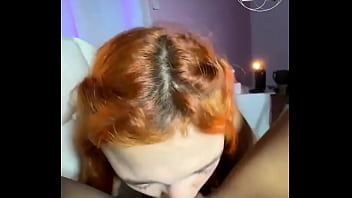 Hot girl licks pussy rubbing tongue slowly in pov delicious