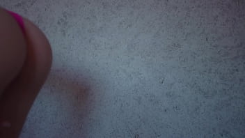 Panties try on haul thong only ass shaking teasing free