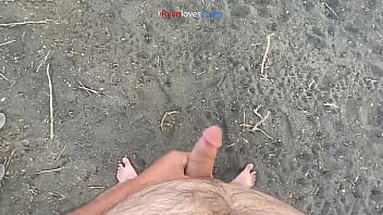 Masturbating under a bridge