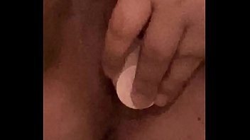 Young girl moans while fucking herself