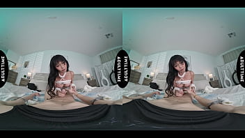 Petite asian barely can take his cock vr Petite asian barely can take his cock vr