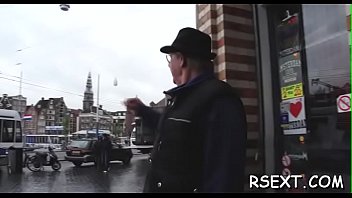 Honey with tiny tits fucks hard