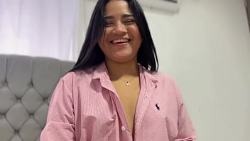 Mamada y creampie en su boca