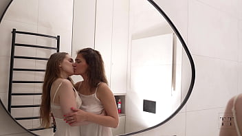 Two friends decided to relax in the shower 4k hd tim team