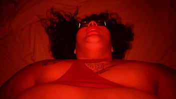 Creepy man fucks big slut after sneaking into her room late night