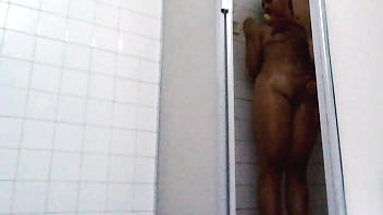 Bathroom shower water wet real couple real home