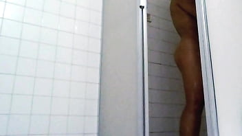 Bathroom shower water wet real couple real home